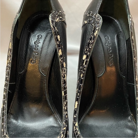 CHELSEA PARIS STILETTO Pump in NAPPA & WATERSNAKE - Picture 5 of 12